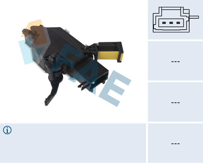Fae Pedalwegsensor, Kupplungspedal 24084 Für Nissan Renault