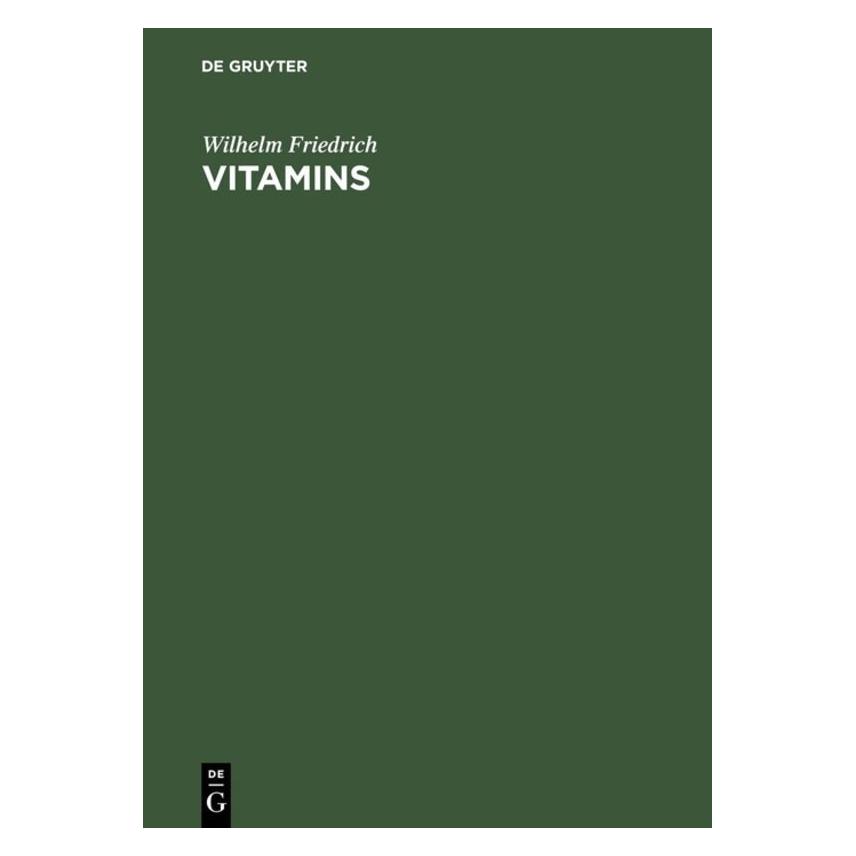 De Gruyter Friedrich:Vitamins (Englisch, Hardcover, Wilhelm Friedrich) (67761090)
