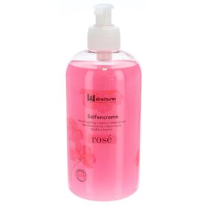 Dreiturm Seife 7978 Seifencreme Rose, Flüssigseife, im Spender, 500ml