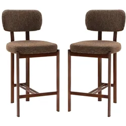 HOCKER 2er Set Stoff 56/56/92 cm