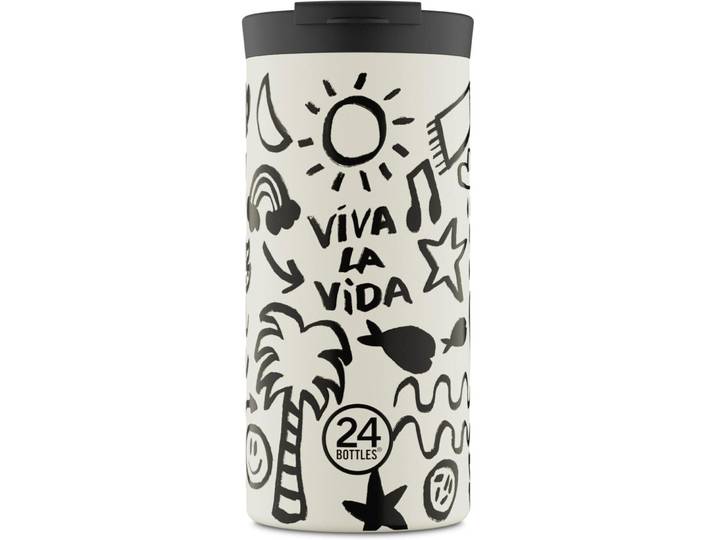 Thermobecher 24 Bottles Viva la Vida H 18 cm 600 ml