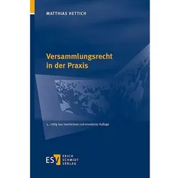 Versammlungsrecht in der Praxis, Fachbücher von Matthias Hettich