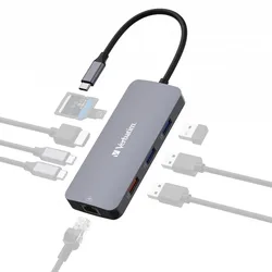 verbatim Multiport-Adapter CMH-09