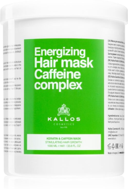 Kallos Kallos Classic Caffeine Complex Keratinmaske mit Koffein 1000 ml