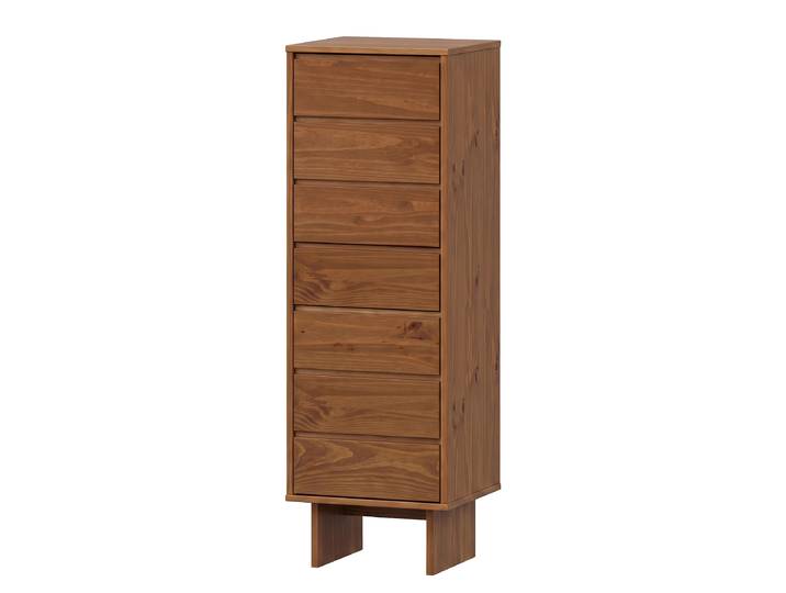 Meuble midi 40 x 121 x 35cm Marron/Imitation chêne foncé