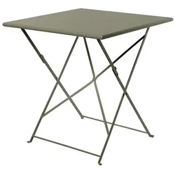 Klapptisch Flower Ethimo dunkelgrün, Designer Ethimo Design Studio, 80x75x80 cm