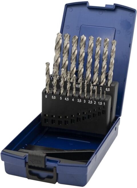PTG RATIOLINE Forets hélicoïdaux HSS-G en coffret plastique 19 pcs (333817019)