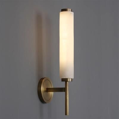 On Spot Shop Luxury Modern Marble Wall Light, Indoor Copper Wall Lamp For Living Room, Elegant Bedroom Sconce, Contemporary Home Luxury Modern Marble Wall Light, Indoor Copper Wall Lamp For Living Room, Elegant Bedroom Sconce, Contemporary Home