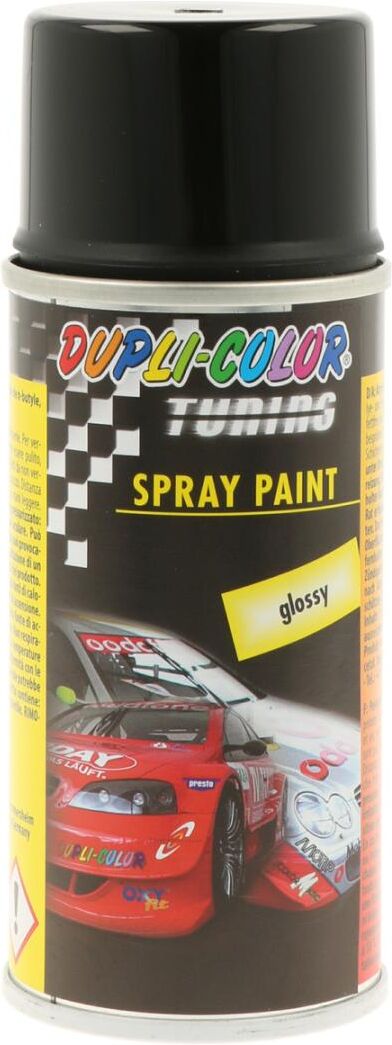 european aerosols DUPLI-COLOR SPRAY PAINT schwarz glanz, 150 ml