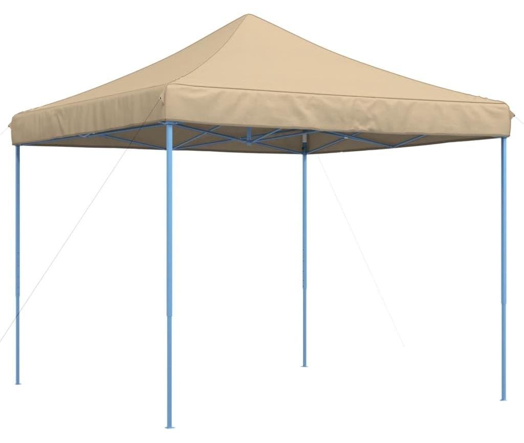 Beiges Pavillon für den Außenbereich, ideal als Pop-up-Partyzel