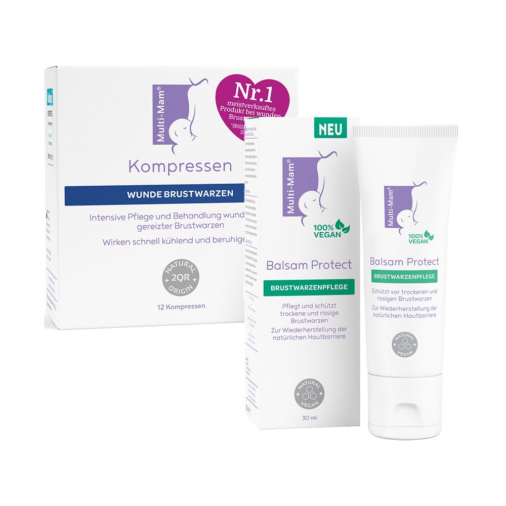 Multi-Mam Kompressen & Balsam Protect 1 St Set
