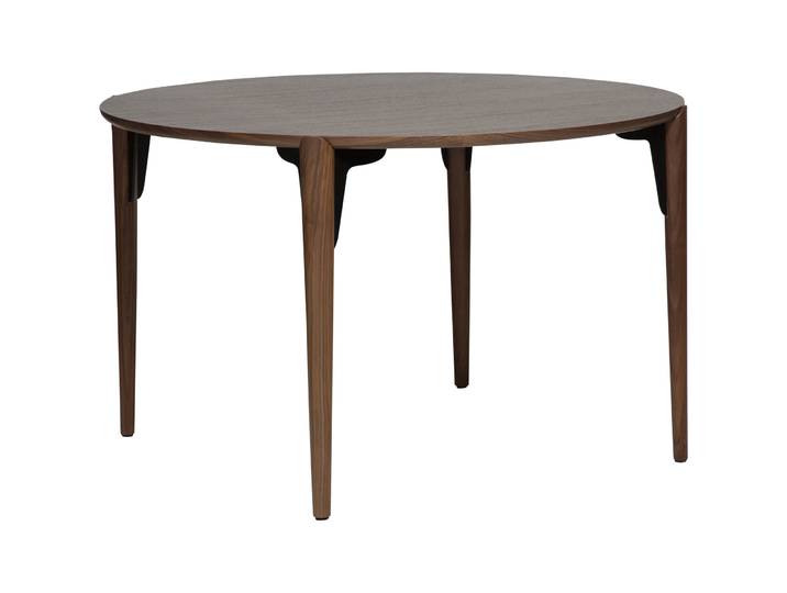 DAN-FORM Tisch Paragon Holz Walnuss B 122 T 122 cm