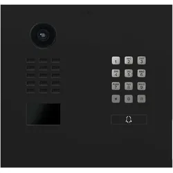 Doorbird, Klingel + Türsprechanlage, D2201KH IP Video Türsprechanlage Graphitschwarz (Ethernet, RFID, WLAN)