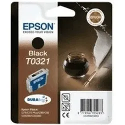 Epson T0321 (C13T03214010) Druckerpatrone – black – Originalprodukt