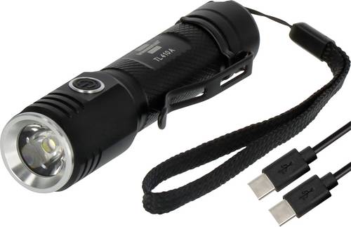 Brennenstuhl TL 410A 1173750005 LED Taschenlampe mit USB-Schnittstelle akkubetrieben 400lm 29h