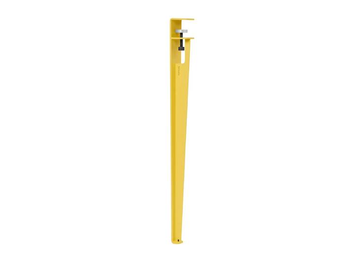 TipToe - Tisch- und Schreibtischbein H 75 cm, brioche yellow