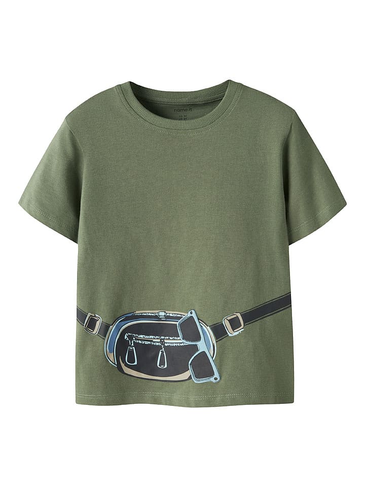name it Shirt "Henni" in Khaki - 92