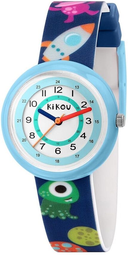 Montre Enfant Kikou Petits Explorateurs En Polyuréthane Multicolore Homme