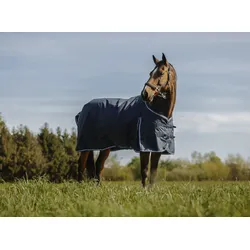Ekkia Riding World Outdoordecke Weidedecke ECO 600D marineblau 0g Regendecke, Deckengröße Ekkia: 5'3/115cm