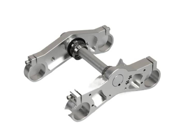 Obere Gabelbrücke， Für Z50 Monkey Bike Vorderer Stoßdämpfer 540mm Verbindungsplatine 45mm Motorrad Richtung Gerät Dreifachklemme Gabelführung Gabelbrücke，