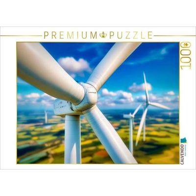 CALVENDO Puzzle Ein Motiv aus dem Kalender Wind und Sonnenenergie | 1000 Teile Lege-Größe 64x48cm Foto-Puzzle für glückliche Stunden, Sonstige von ,