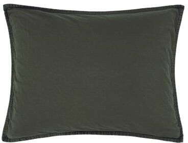 HiEnd Accents Stonewashed Cotton Canvas Vintage Chic Pillow Sham, 1PC