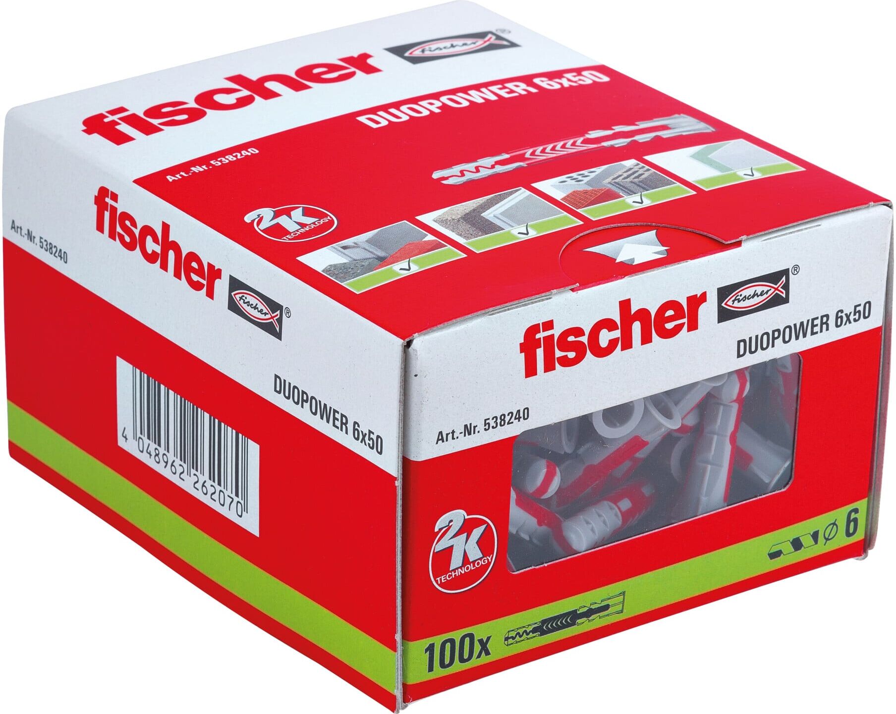 fischer DuoPower 6x50 (538240)