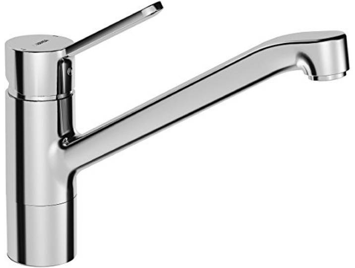Hansa Spültisch Armatur primo (Einhand-Einlochbatterie, Durchflussmenge 12 l/min, verchromt, schwenkbar bis 150°) 49482203