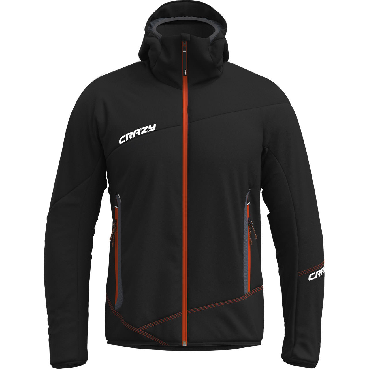 Crazy Herren Touring Jacke NEUTRON brick/black - XL
