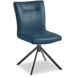 MAISON Stuhl Ana Mikrofaser Dark Blue