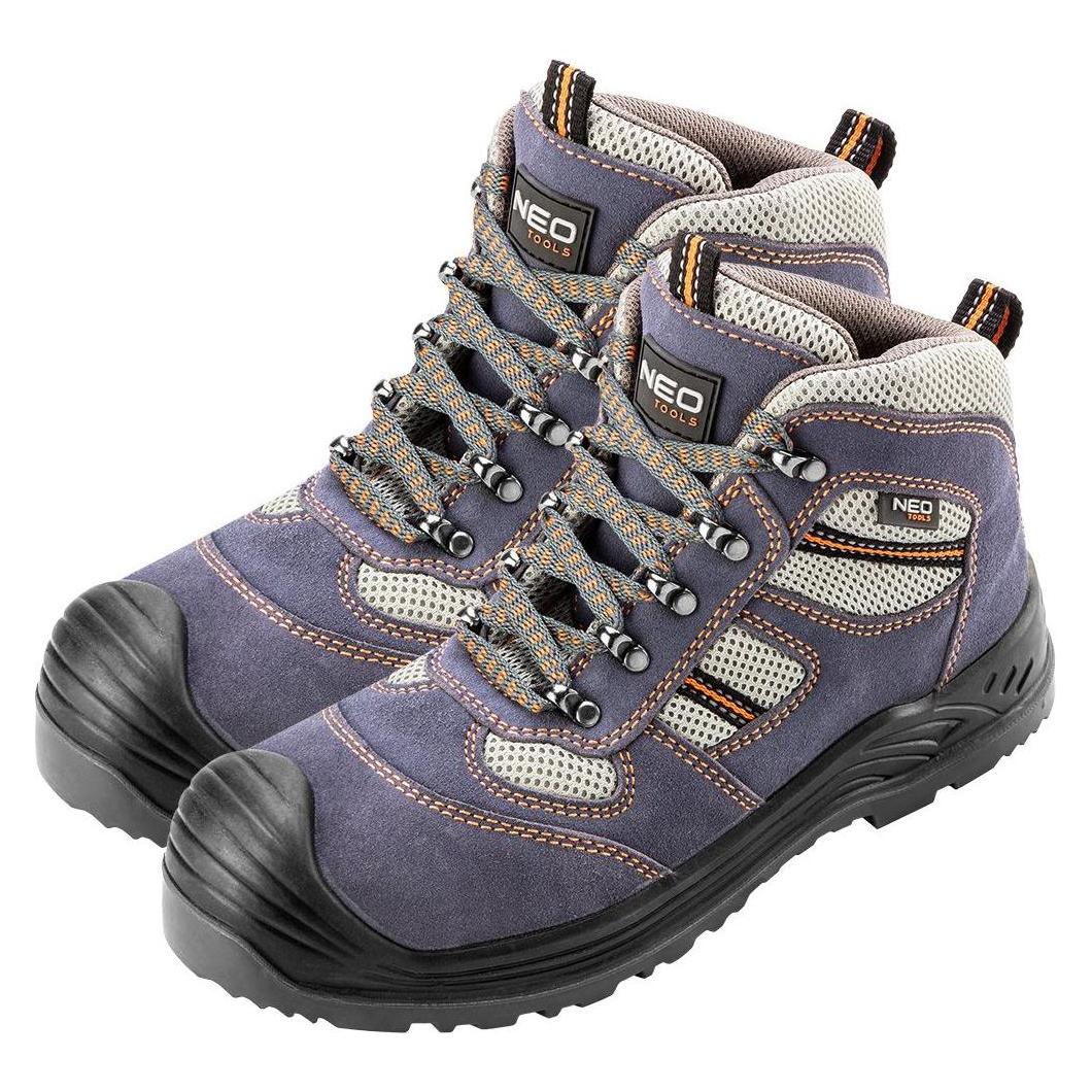 Neo Tools Working suede ankle boots, size 44 - 82-045 (S1P, 44) (TOP-82-045)