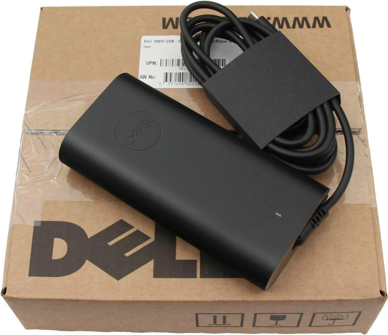 Dell USB-C AC-adapter 100W netvoeding voor notebooks, pc's en servers