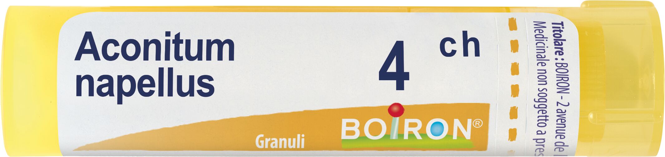Aconitum Napellus Tubo 4ch Granuli Multidose Boiron
