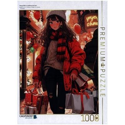 CALVENDO Puzzle Manga-Girls, es weihnachtet sehr | 1000 Teile Lege-Größe 64x48cm Foto-Puzzle für glückliche Stunden, Sonstige von , Calvendo Puzzle