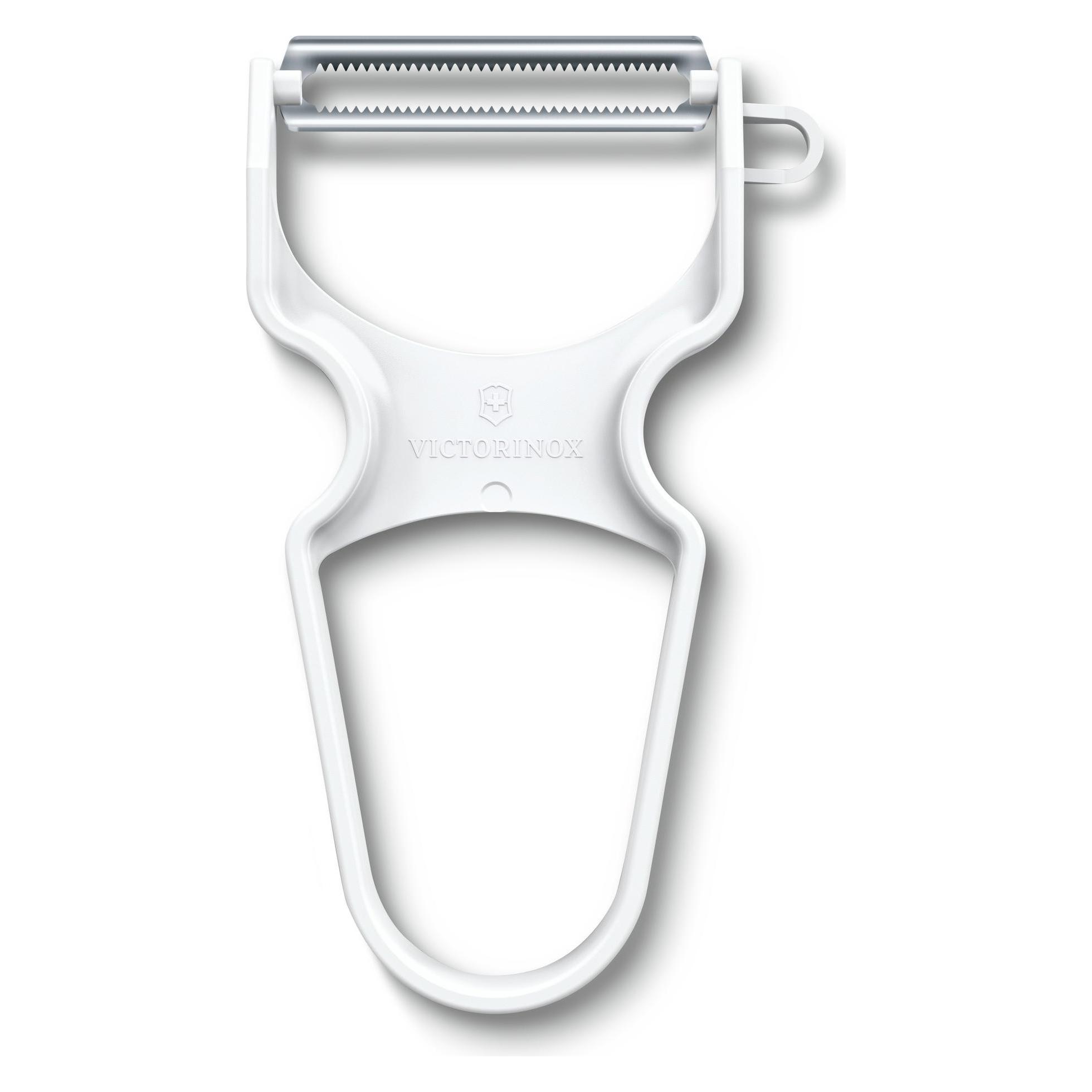 Victorinox Sparschäler Rapid mit Mikrozahnung, Weiss (6.0933)