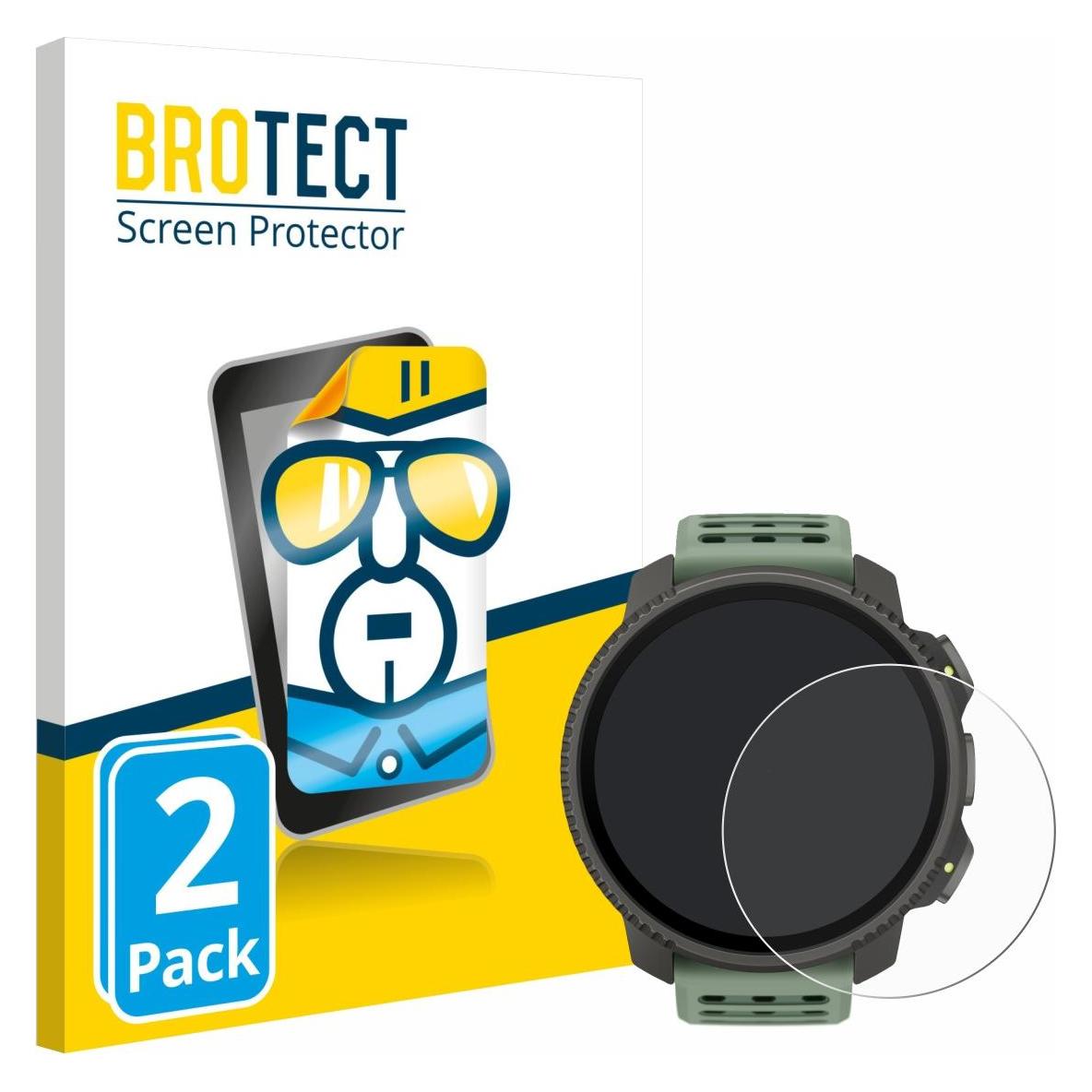 Brotect Schutzfolie für Suunto Vertical 2 Displayschutz Displayschutzfolie Folie Klar Transparent (1860227)