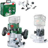 Akku-Oberfräse AdvancedTrimRouter 18V-8 Combi Set grün/schwarz, ohne Akku und Ladegerät, POWER FOR ALL ALLIANCE