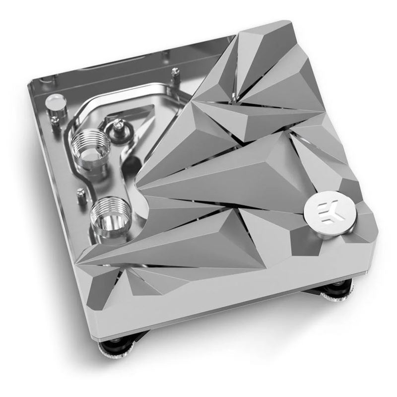 EK Water Blocks EK-Quantum Velocity² Edge D-RGB - 1700 Silver Special Edition