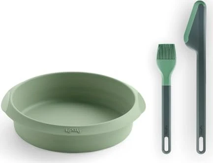 Lékué Basic Set für Heißluftfritteuse Green