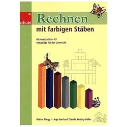 Rechnen mit farbigen Stäben, Schulbücher