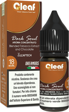 Dreamods Dark Soul Cleaf Aroma Concentrato 10ml Tabacco Kentucky Cioccolato