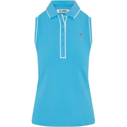 Original Penguin Polo Veronica, ärmellos, hellblau
