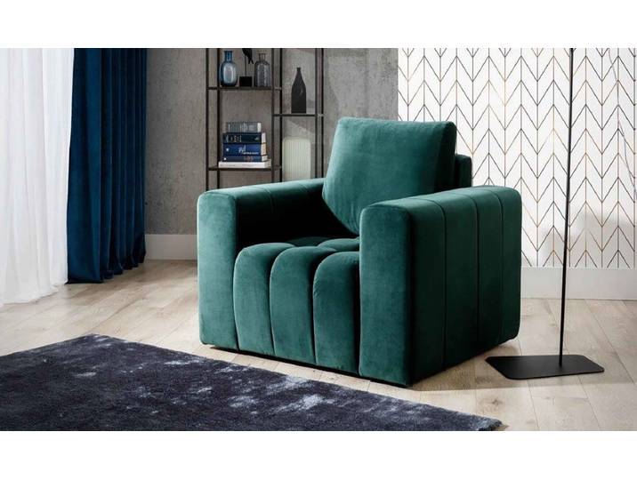 Designer Sessel Lisanne - Bordeaux - Samt - Luxusbetten24