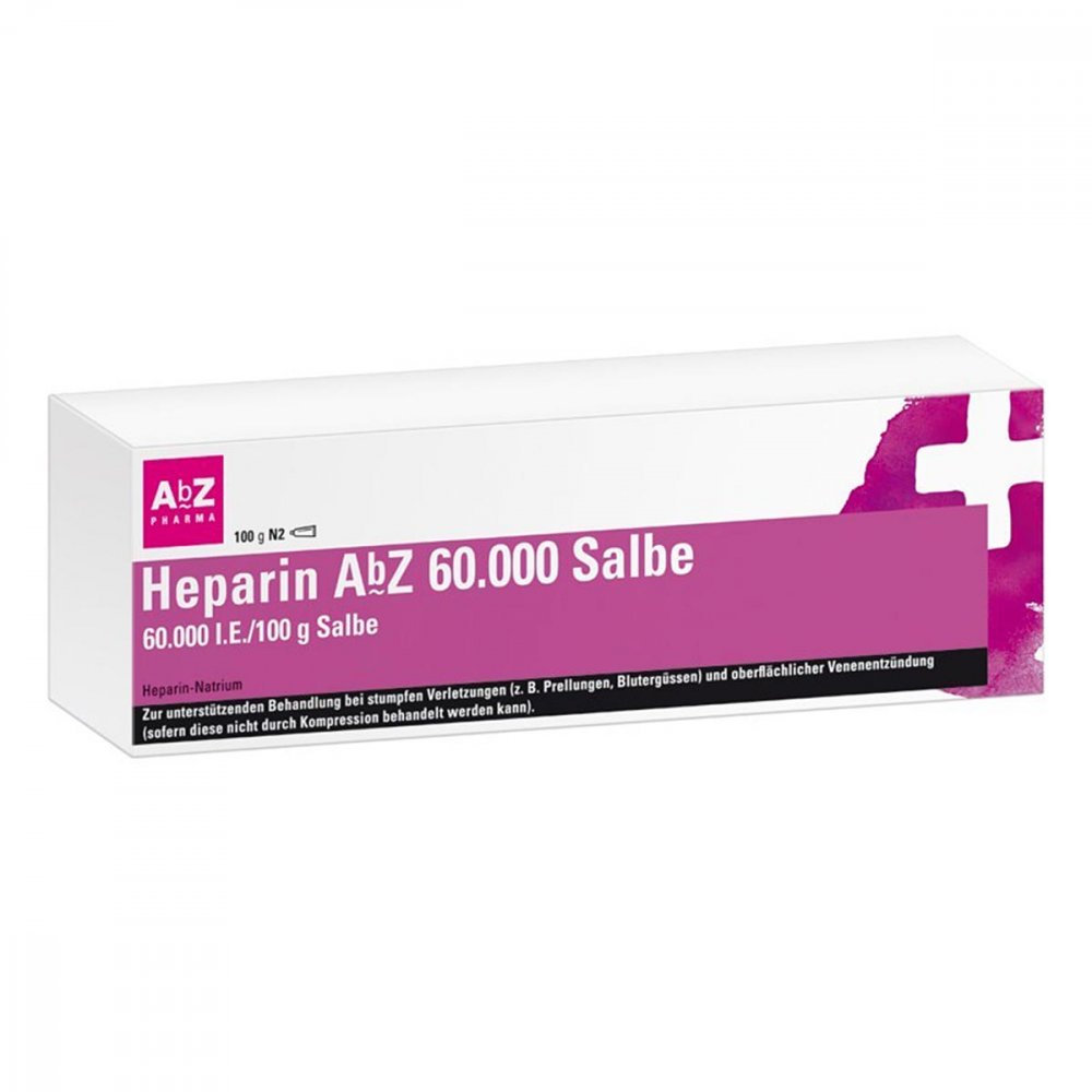 AbZ Pharma GmbH Heparin Abz 60.000 Salbe 14061330