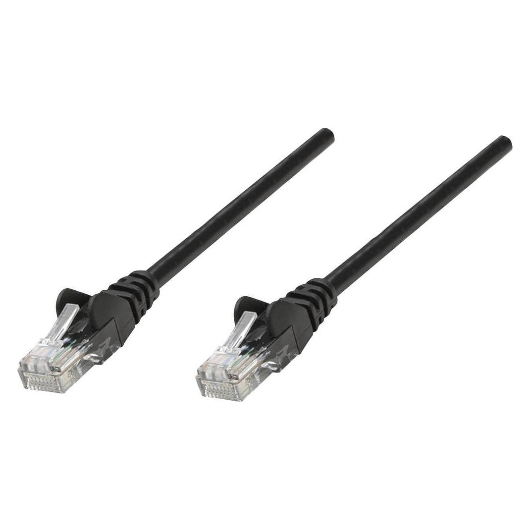 Intellinet Patchkabel U/UTP Hebelschutz schw (UTP, CAT5e, 3 m) (320764)