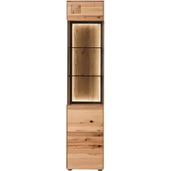 Vitrine Kernbuche 45x38x204 natur geölt SALZBURG #106