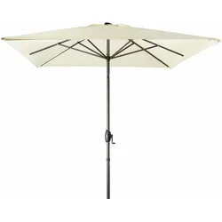 Derby by Doppler Sonnenschirm / Mittelmastschirm "Basic Lift Neo 200 x 250",natur,250 x 200 cm