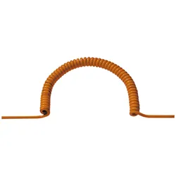 Bachmann 685.882. Kabellänge: 7,5 m, Kabelfarbe: Orange (7.50 m), Stromkabel, Orange