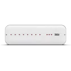 Tech Air Montageschiene L-5s verkabelt zur Unterstützung von Thermostatventilen weiss, Thermostat, Weiss