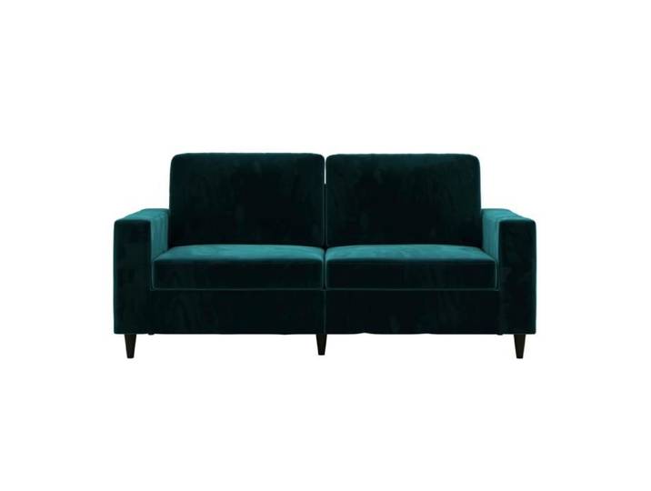 Cooper Canapé 3 places en velours vert
